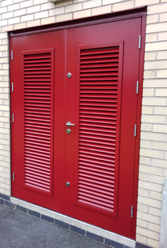 steel personnel doors