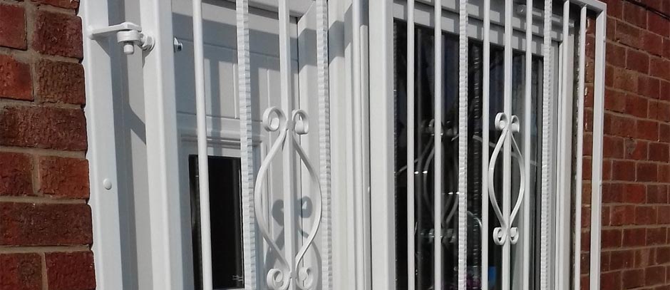 Removable or Decorative security Window bars