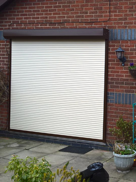 External security shutters for french doors
