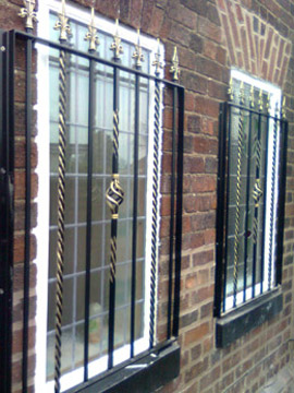 decorative window bars
