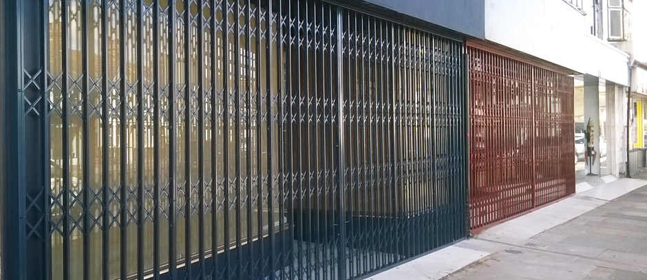 Security grilles Sale, retractable security grille installers for homes and  business Sale