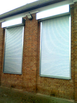 Commercial security shutters