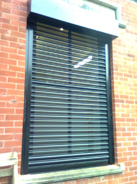 Security shutters for businesses