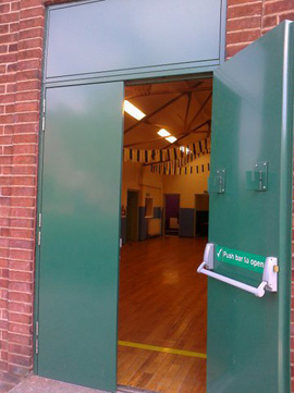 fire exit doors