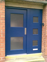 steel personnel doors