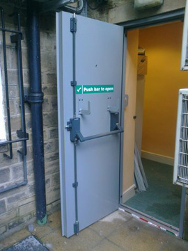 fire exit doors