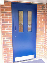 steel personnel doors