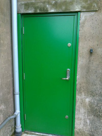 steel personnel doors