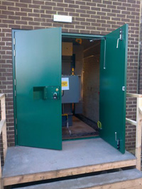 steel personnel doors